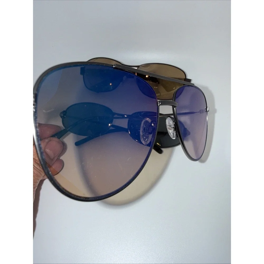 Lot Of 3 Authentic Panama Jack Metal frame Sunglasses-Black, Brown & Gray-Invest